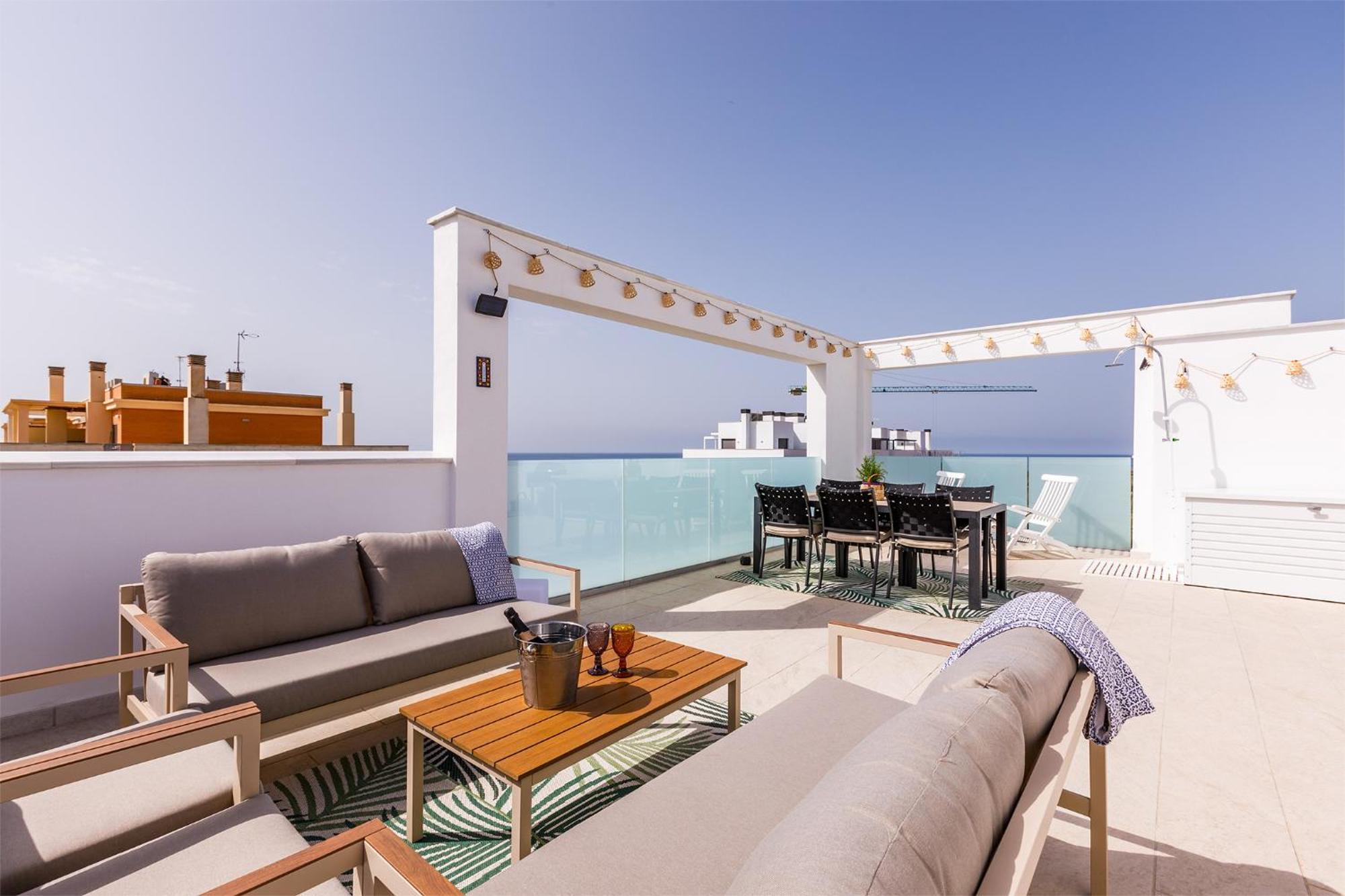Апартаменти A&N Atico Vista Al Mar Торре-дель-Мар Екстер'єр фото