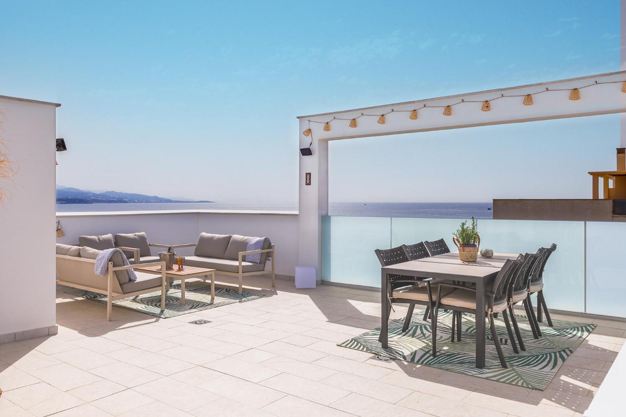 Апартаменти A&N Atico Vista Al Mar Торре-дель-Мар Екстер'єр фото
